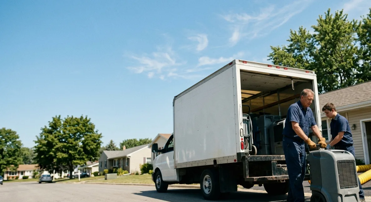 Water Damage Cleanup in Thornton, CA near me